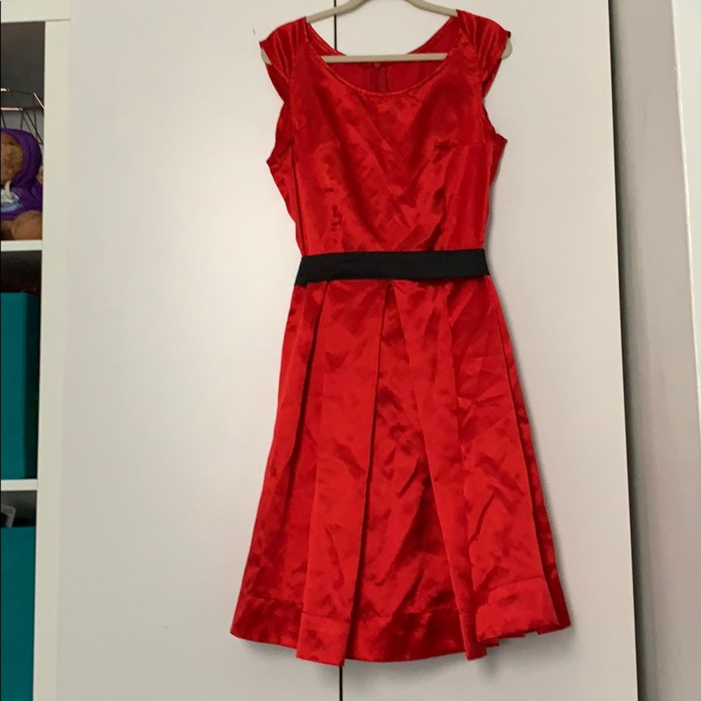 Silk dress custom made